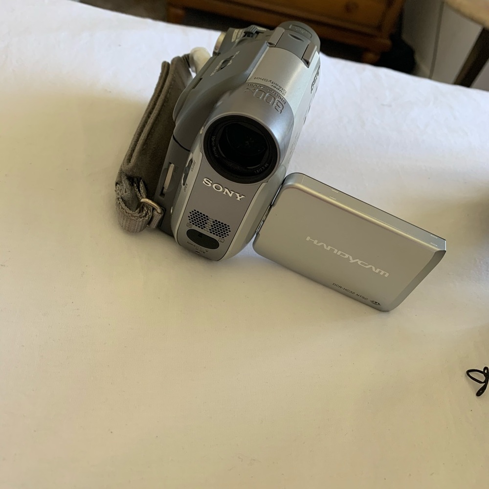 Sony hand held video camera